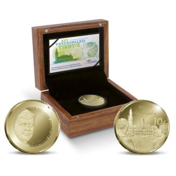 Vredespaleis 10 Euro 2013 herdenkingsmunt goud proof